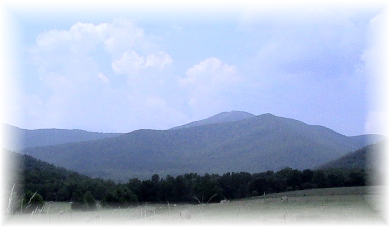 Lewis Blue Ridge Mts west of Charlottesville - Copy