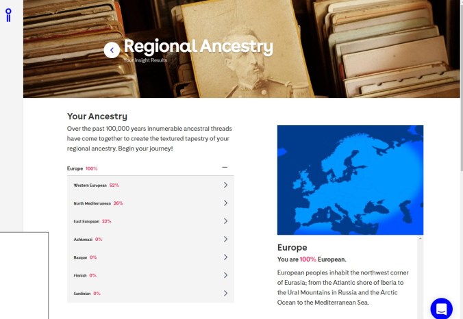 Copy of cherie dna insitome ancestry