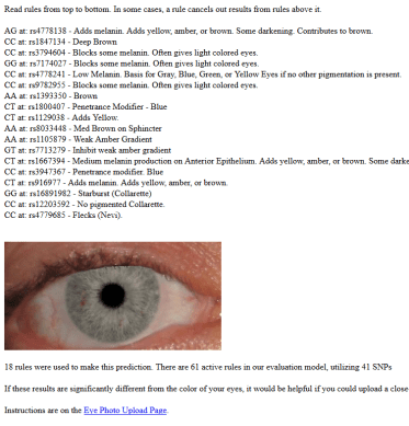 Copy of cherie eye color gedmatch prediction