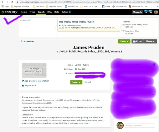 Copy of pruden pub record